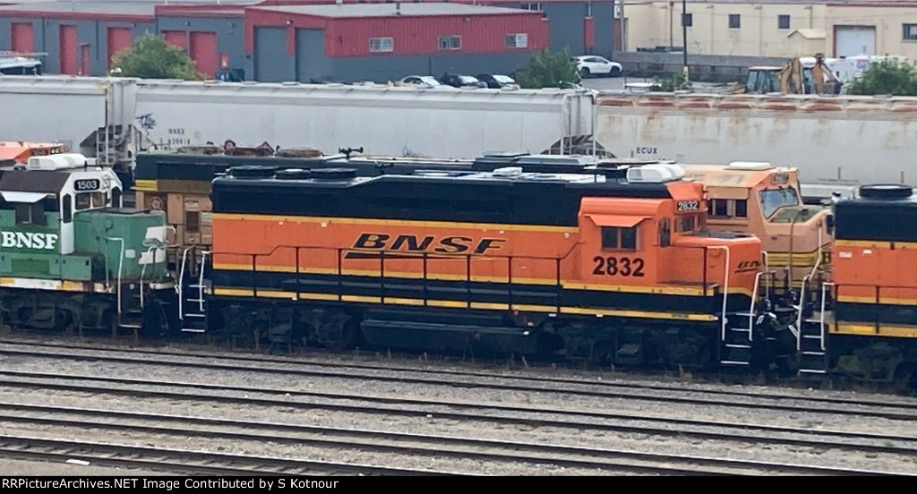 BNSF GP30 Northtown yard 2024 Mpls MN